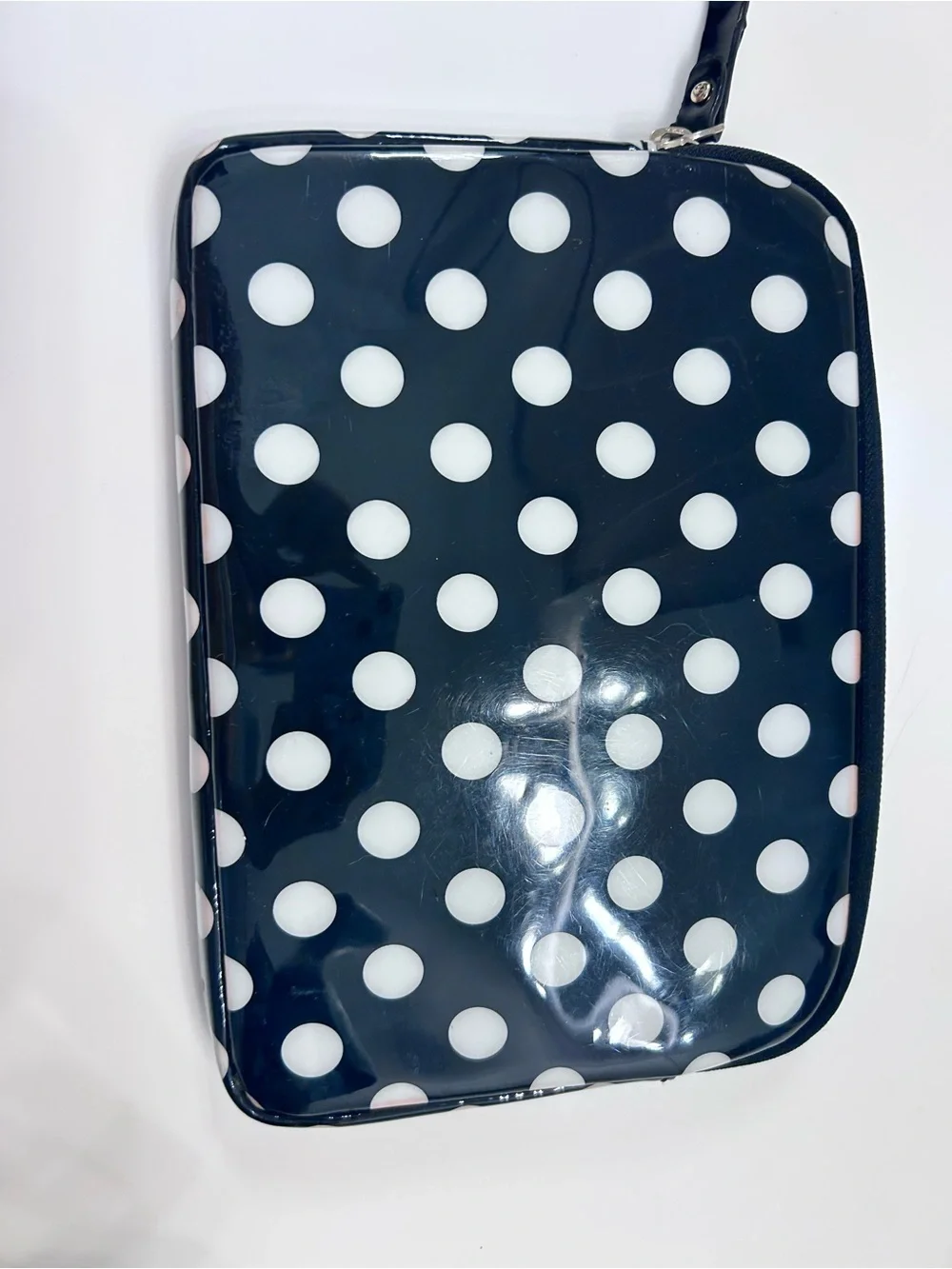 kate spade Black and White Polka Dot Cosmetic Pouch